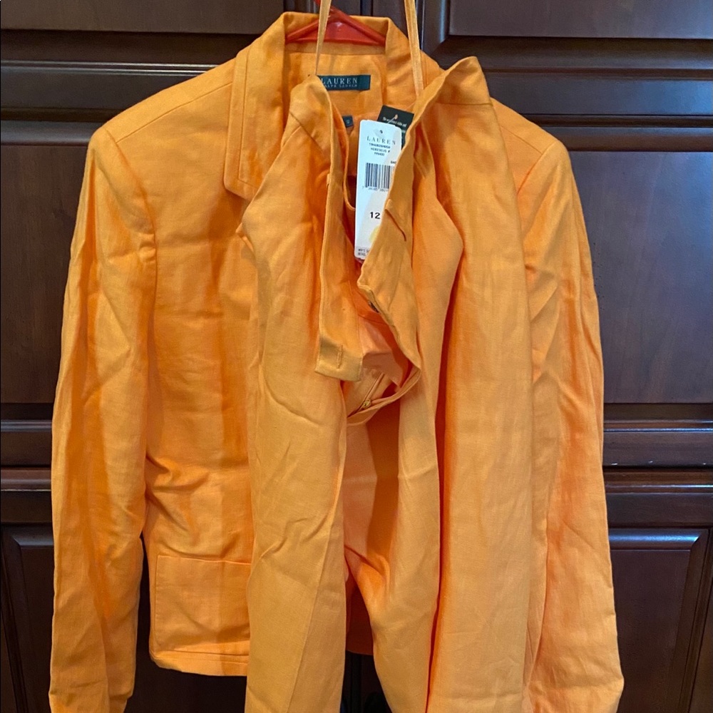 Lauren by Ralph Lauren 100% Linen Suit New w/tags